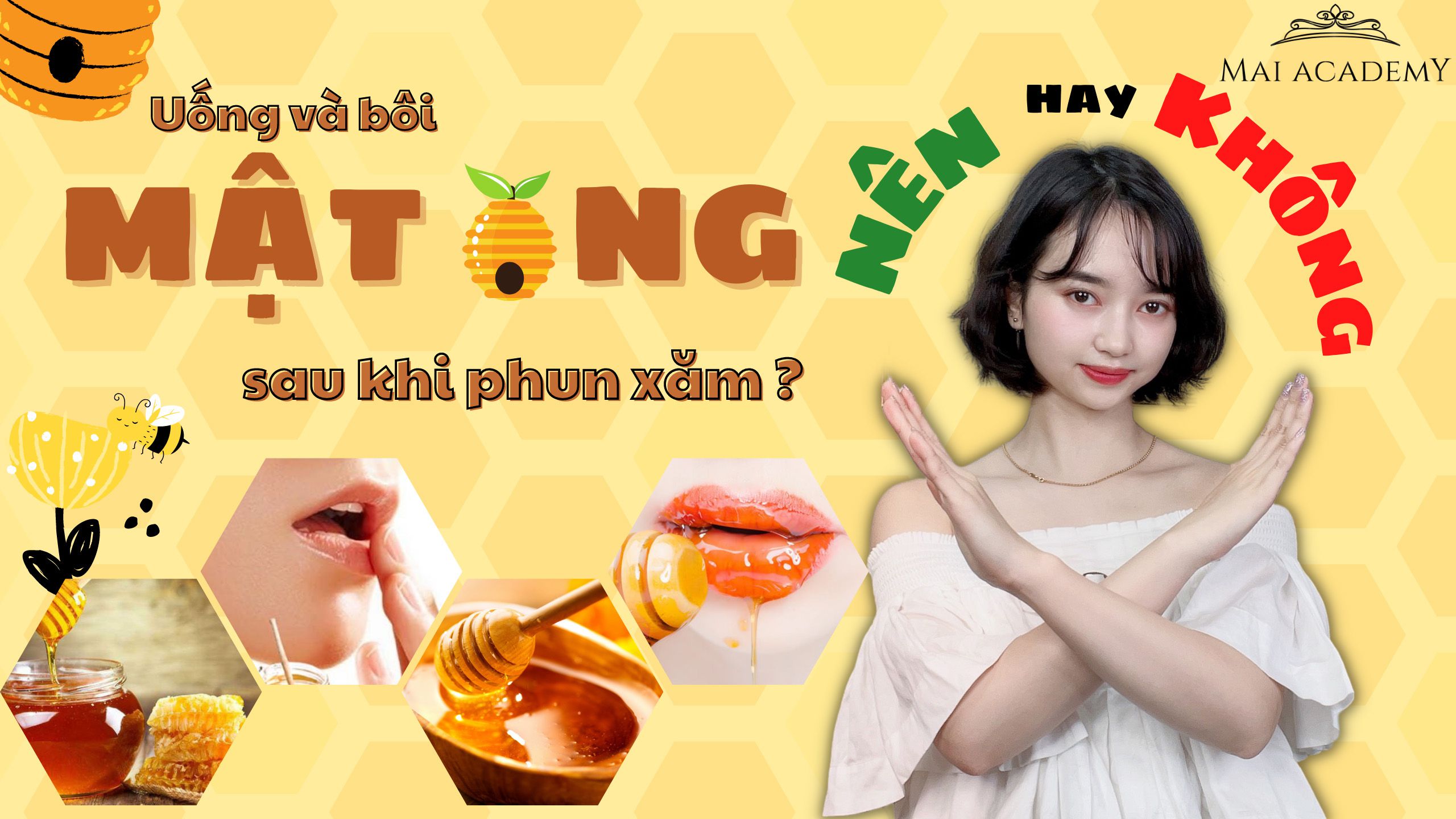 Bôi mật ong sau phun môi Có nên hay không  Chance Kim  Phun xăm tự nhiên