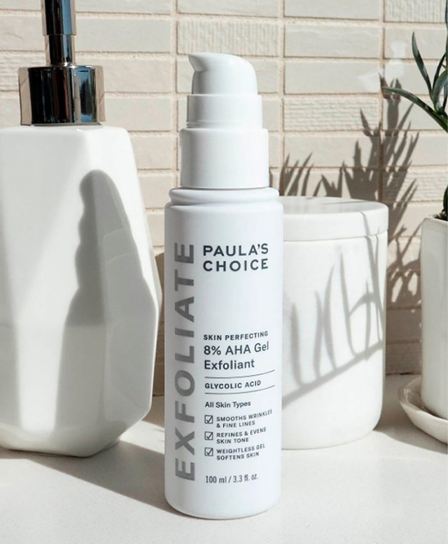 Review tẩy da chết Paulas Choice Skin Perfecting 8% AHA Gel Exfoliant - Ảnh 1.